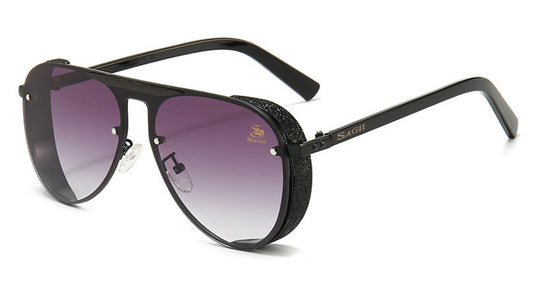 SAGII | BLACK EYEWEAR | AVIATOR SUNGLASSES