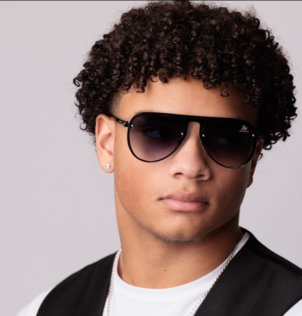 SAGII | BLACK EYEWEAR | AVIATOR SUNGLASSES