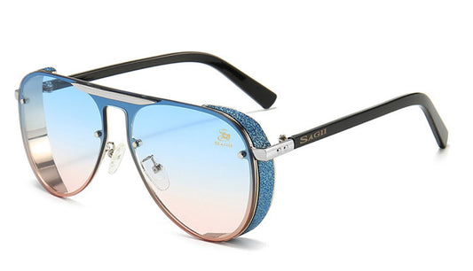 SAGII | BLUE EYEWEAR | AVIATOR SUNGLASSES