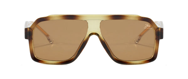 Easton Retro Classic Pilot Sunglasses in Light Tortoise