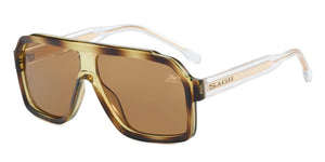 Easton Retro Classic Pilot Sunglasses in Light Tortoise