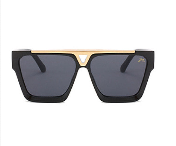 Bentley Flat Top Shades Black/Gold