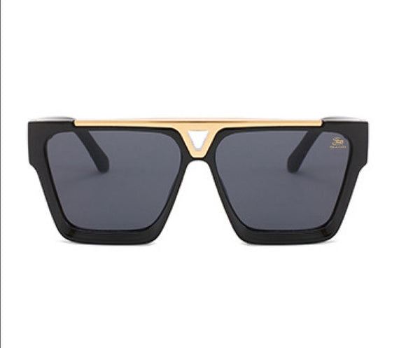 Bentley Flat Top Shades Black/Gold