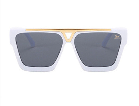 Bentley Flat Top Shades White/Gold