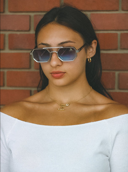 OCTAGON METAL FRAME | GEOMETRIC SUNGLASSES | SAGII