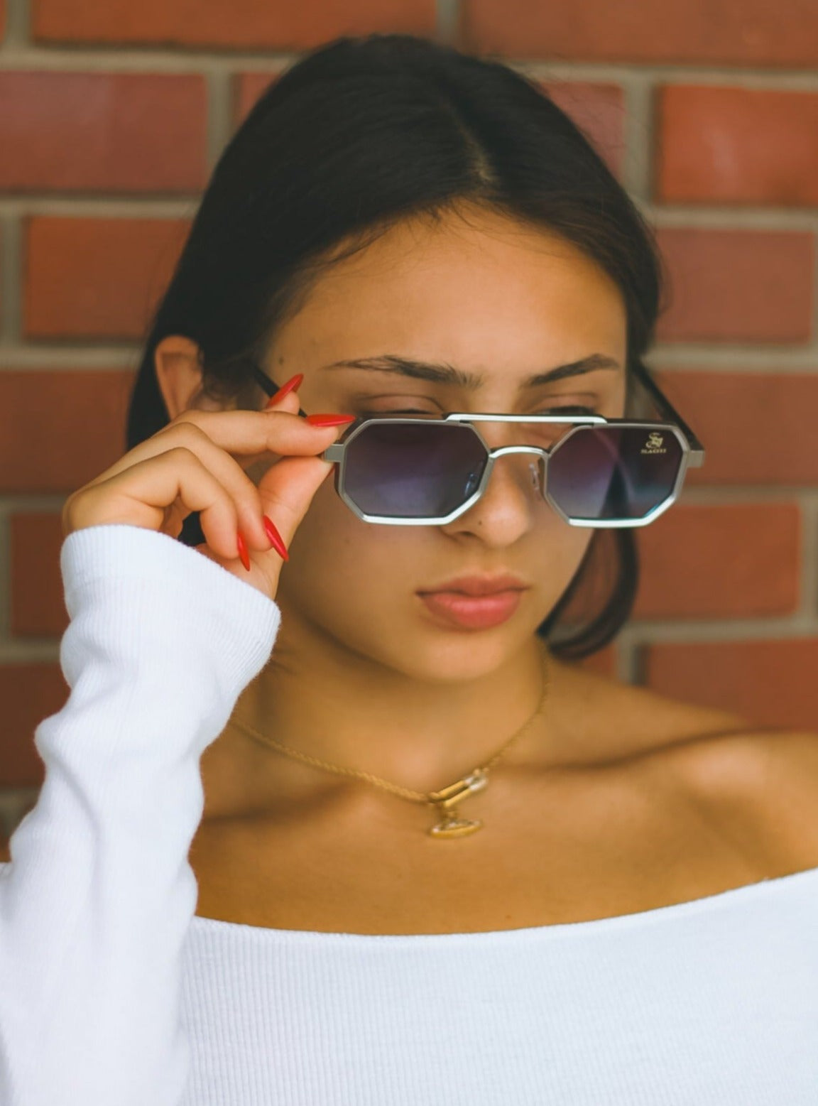 OCTAGON METAL FRAME | GEOMETRIC SUNGLASSES | SAGII