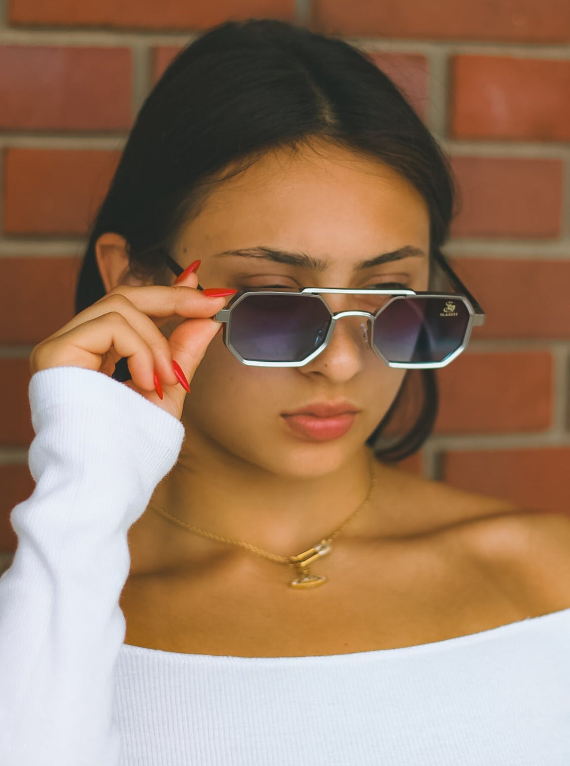 OCTAGON METAL FRAME | GEOMETRIC SUNGLASSES | SAGII