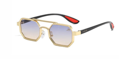 Octagon Sunglasses in Gold