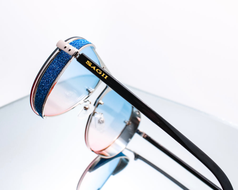 SAGII | BLUE EYEWEAR | AVIATOR SUNGLASSES